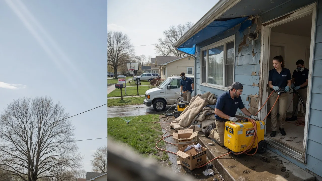 Basement Flood Cleanup in Uniontown, OH near me